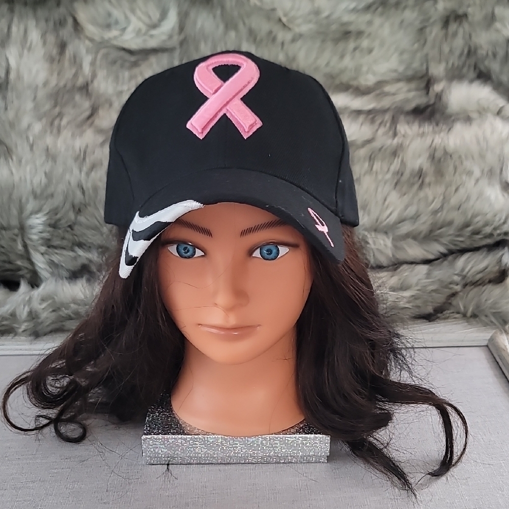 Pink Ribbon Cap